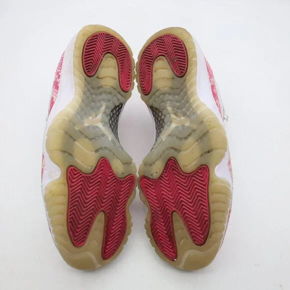 Nike Air Jordan 11 Low Retro XI Pink Snakeskin Women's US Size 11 AH7860-106
